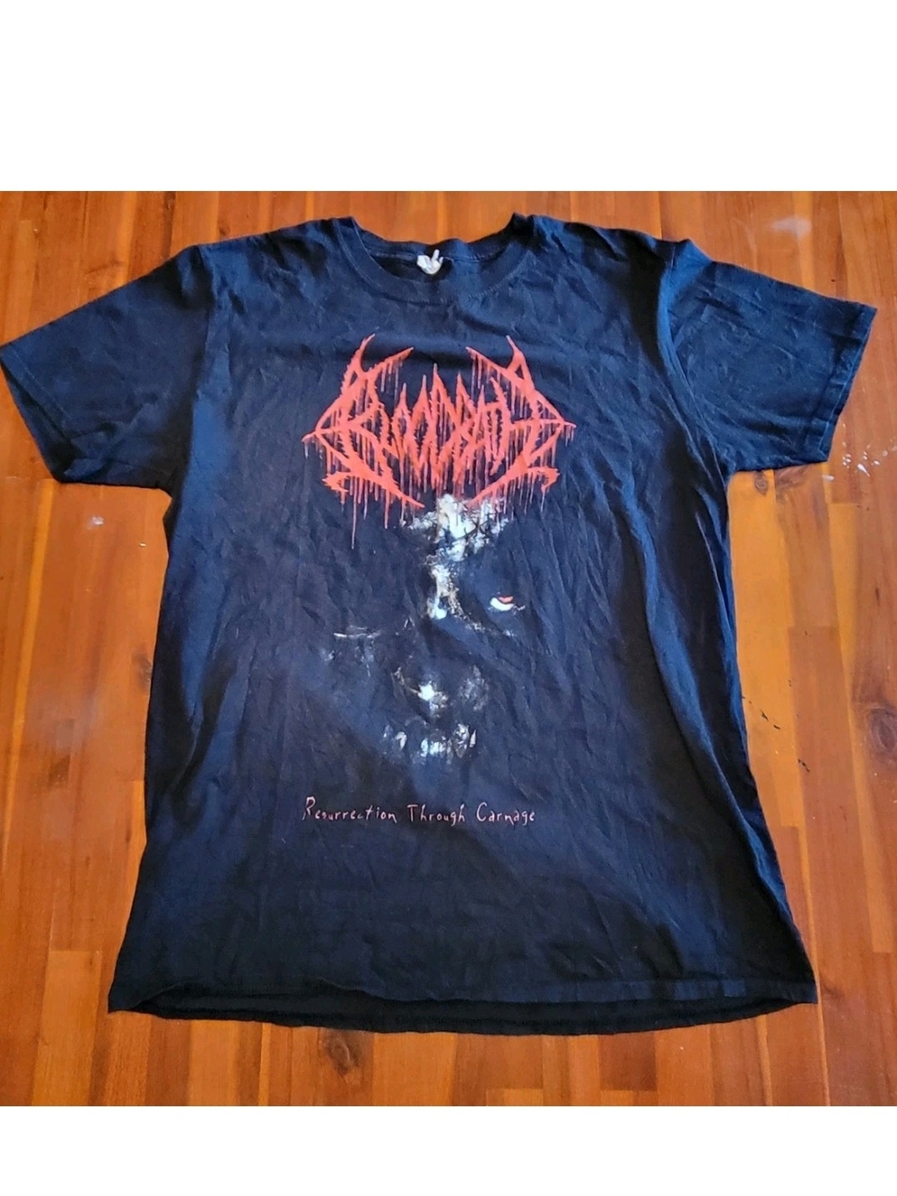 Bloodbath Resurrection Through Carnage Death Metal Band T-shirt Large Pre-owned